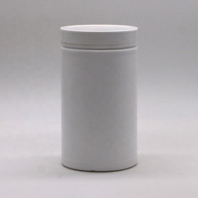 600mL 20oz PET 빈 HDPE 직선 둥근 플라스틱 분말 약품 용기 나사 캡