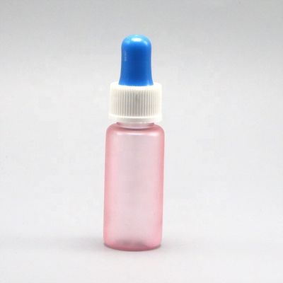 액체 분배기 샘플 보유기 15ml 둥근 모양의 사용자 정의 PET 방울병