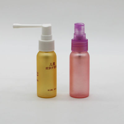 30mL PET 액체 스프레이 플라스틱 병 화장품 포장용 비어있는 향수 스프레이 병