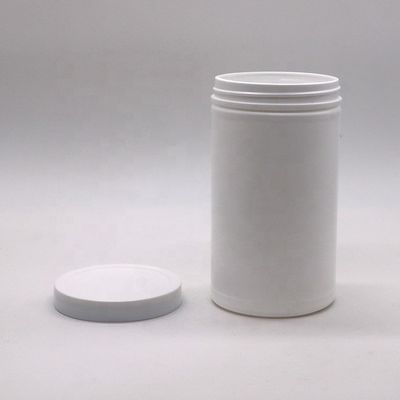600mL 20oz PET 빈 HDPE 직선 둥근 플라스틱 분말 약품 용기 나사 캡