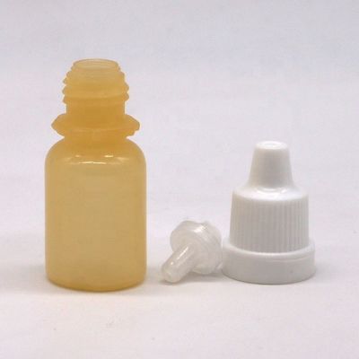 LDPE 플라스틱 흰색 비어 압축 가능한 눈 액체 방울병