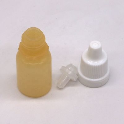LDPE 플라스틱 흰색 비어 압축 가능한 눈 액체 방울병