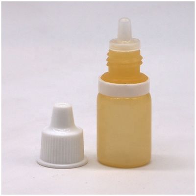 LDPE 플라스틱 흰색 비어 압축 가능한 눈 액체 방울병