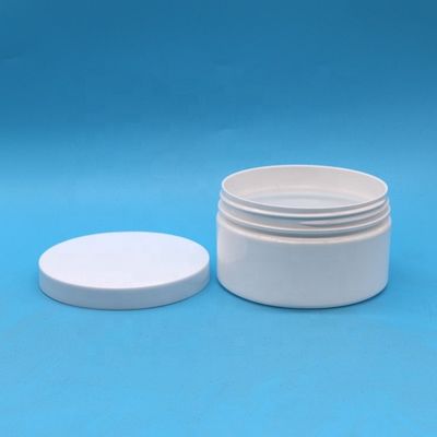 플라스틱 캡 재료 8oz 사용자 지정 플라스틱 잔 둥근 모양 뚜?? 이 있는 넓은 입 용기