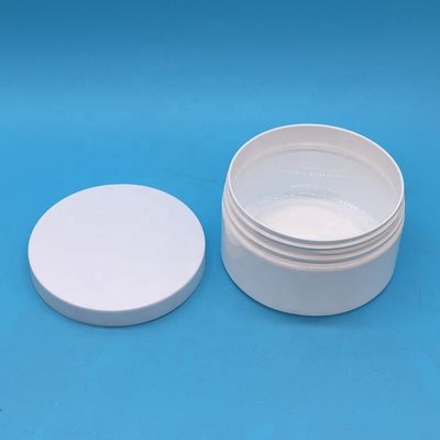 플라스틱 캡 재료 8oz 사용자 지정 플라스틱 잔 둥근 모양 뚜?? 이 있는 넓은 입 용기