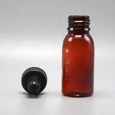 의료 반응기 60ml PET 비닐 에센셜 오일 병