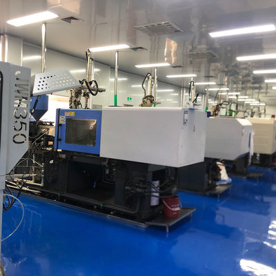자외선 방지 350ml HDPE 물질 화장품 크림용 플라스틱 항아리 사용자 정의 로고 흰색