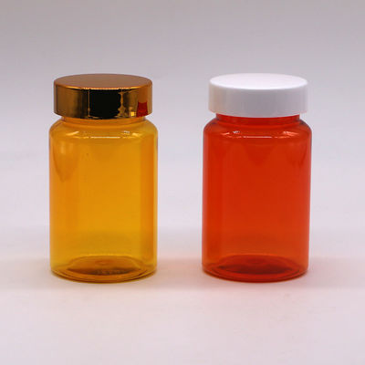 150ML PET 캡슐 알약 태블릿 누출 방지 병과 플립 톱 캡 사용자 정의 및 분해