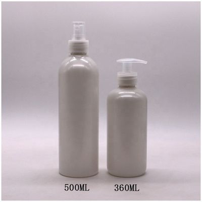 주문형 컬러 500ml/600ml HDPE 플라스틱 펌프/스프레이러 로션 병