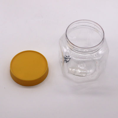 견과류 핵을 위한 200ml PET 팔각형 식품 병