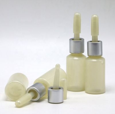 기본 재료 PET 8ml 드롭퍼 병 맞춤형 드롭퍼 캡과 Frosted 마무리