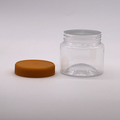식품 저장장 5oz 150cc PET PP 스크루 캡 밀폐 유형과 함께 플라스틱 메이슨 잔