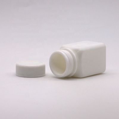 작은 용량 50cc HDPE 비생성 정사각형 플라스틱 병
