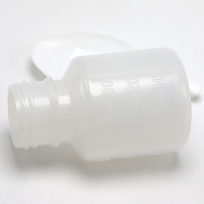 액체 의약품 측정용 PE 투명한 플라스틱 병 30mL 용량 및?? 匙