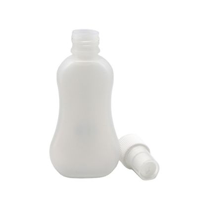 100ml PE 허리 컬렉션 플라스틱 스프링클러 병 사용자 지정 로고와 클램 셸