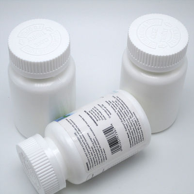 4OZ 120ML HDPE 흰색 검은색 빈 플라스틱 약 병 알약 비타민 캡슐 제조