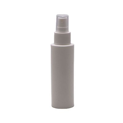 대량 알코올 스프레이용 HDPE 평면 어깨 스프링클러 병 100ml