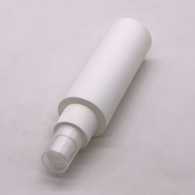 대량 알코올 스프레이용 HDPE 평면 어깨 스프링클러 병 100ml