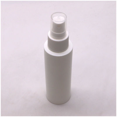 대량 알코올 스프레이용 HDPE 평면 어깨 스프링클러 병 100ml