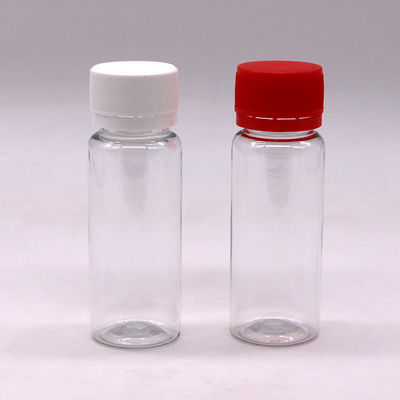 다른 의약품 50ML PET 기침 시럽 병 색상 및 안전 캡을 사용자 정의 할 수 있습니다