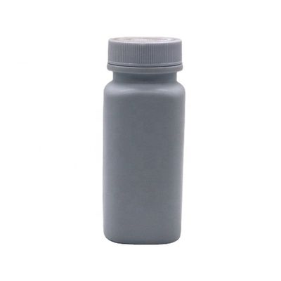 120cc HDPE 사각형 약품 등급 플라스틱 알약 캡슐 태블릿 약물용 재충전 병