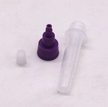 실험실 표기 및 RNA 추출을 위한 작은 나사 캡 PP 플라스틱 샘플 튜브