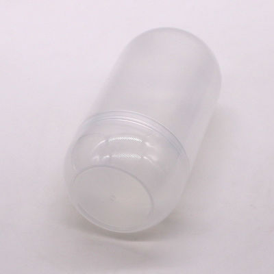 맞춤형 500ML PP 캡슐 모양 플라스틱 식품 저장 용기 나사 캡과 함께