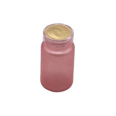 100cc PET Frosted Plastic 약약 병 어린이 안전 캡 사용자 정의 색상