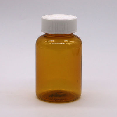 캡슐 알약 6OZ/180ML를 위한 CRC 스크루 캡슐과 함께 180ML PET 앰버 플라스틱 병
