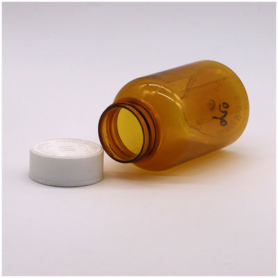 캡슐 알약 6OZ/180ML를 위한 CRC 스크루 캡슐과 함께 180ML PET 앰버 플라스틱 병