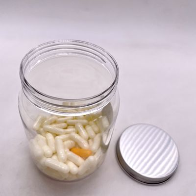 500ml PET 견과류 커널 알루미늄 뚜?? 이 있는 과자 병