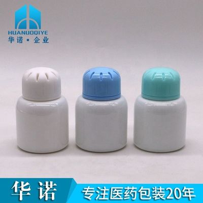 90ml/3OZ 평면 PET 플라스틱 알약 캡슐 태블릿 고체 향신료 포장 무료 샘플