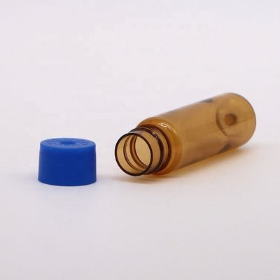 10ML 브라운 PET 구강 액체 및 안전 캡과 함께 의약품 병 식품