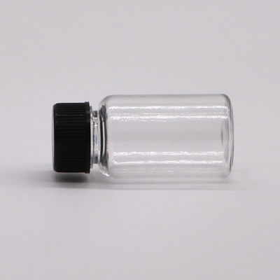 약품 보충제 캡슐 보관용 10mL 둥근 모양 PET 플라스틱 병