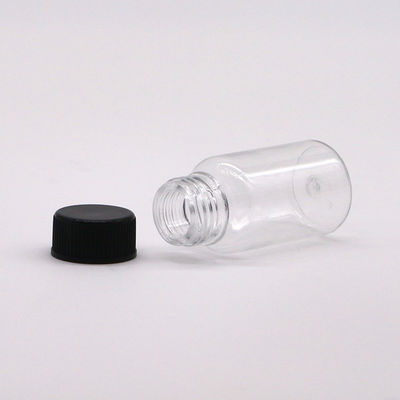 약품 보충제 캡슐 보관용 10mL 둥근 모양 PET 플라스틱 병