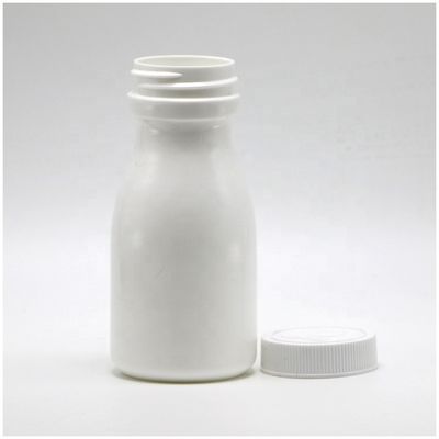 120mL 볼링 모양 HDPE 플라스틱 병 약 저장 약품 솔리드 태블릿 캡슐