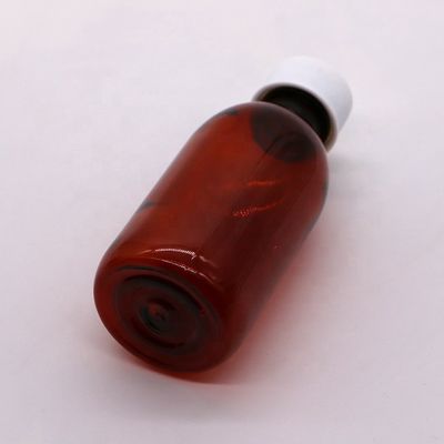 CRC 캡 PET 사각형 비생성 기침 시럽 구강 액체 병 용기 의약품 120ML / 4OZ