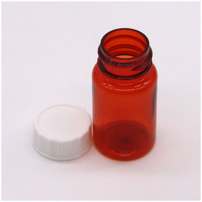 목걸이 소재 PET 15mL 둥근 모양의 플라스틱 병