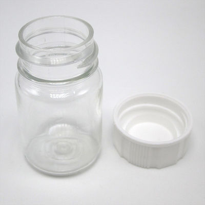 약품 보충제 보관용 15mL 둥근 모양 PET 플라스틱 병