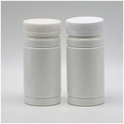 160CC/ML PE 의약품 등급 플라스틱 병과 내부 코어에 맞춤형 컬러 프린팅 라벨