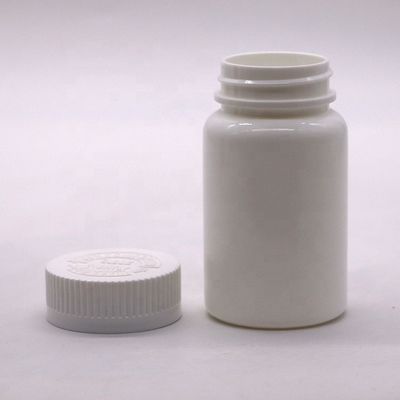 맞춤 색상 라벨 스티커 100ml HDPE 플라스틱 병 보충 약 캡슐