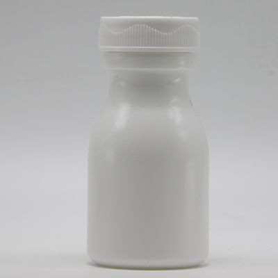 스크루 CAP 밀폐형 60mL 볼링 모양 HDPE 플라스틱 병 보충 저장