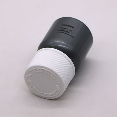 플라스틱형 PET 알약 1oz/30ml/cc 약제 태블릿 알약 CRC 캡과 열 밀폐가 있는 병