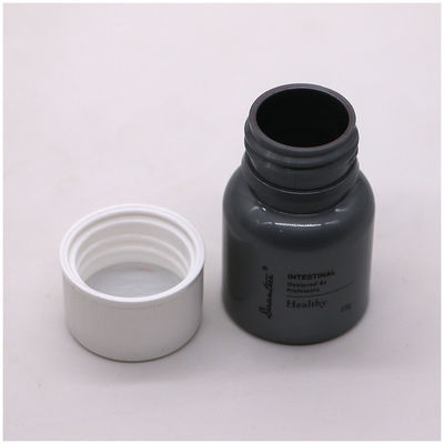 플라스틱형 PET 알약 1oz/30ml/cc 약제 태블릿 알약 CRC 캡과 열 밀폐가 있는 병