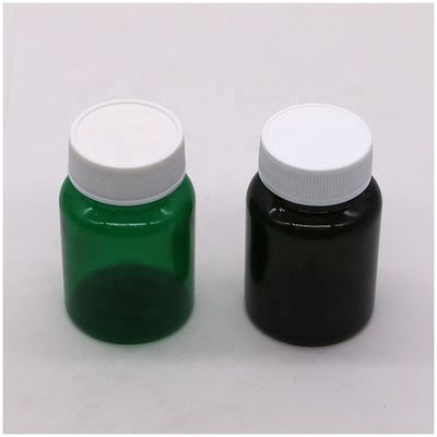 50cc 32mm 목 PET 플라스틱 알약 병 캡슐 병 어린이 저항 캡치 PET 기본 재료