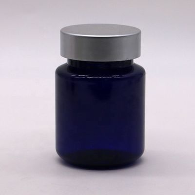 120mL PET 알약 병 아래로 누르고 회전 안전 캡 약국 병 컨테이너