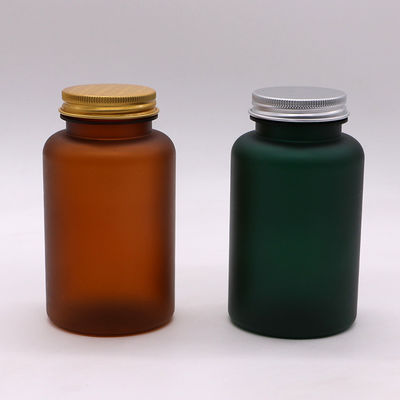 250ML PET 의료 플라스틱 병 매트/프로스트드 마무리 및 다양한 색상 옵션