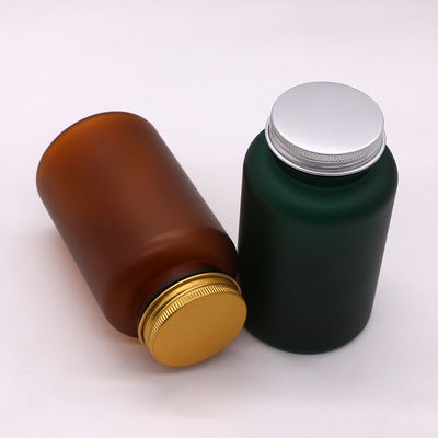 250ML PET 의료 플라스틱 병 매트/프로스트드 마무리 및 다양한 색상 옵션