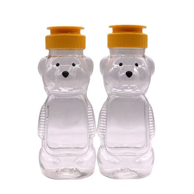 200ml PET 곰 플라스틱 꿀 병 식품 등급 및 창의적인 학생 휴대 병