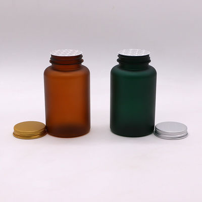 250ML PET 의료 플라스틱 병 매트/프로스트드 마무리 및 다양한 색상 옵션